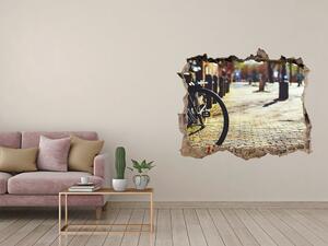 Fototapet 3D gaură în perete Biciclete în amsterdam