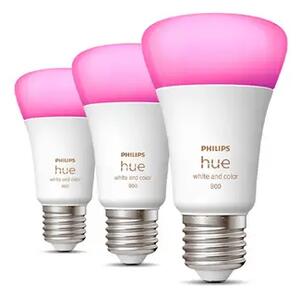 Philips Hue White/Color Amb. 6,5W Bluetooth E27 Bec 3pcs - Philips Hue