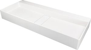 Deante Blur, lavoar blat granit 800x400x120 mm, alb, DEA-CQB_AU8S