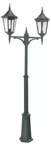Modena 2 Lampă de Grădină de Exterior Wide w/Suport de Ancorare Black - Norlys