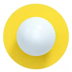 Candy Big Circle 360 L Aplică de Perete Sunshine Yellow - Swedish Ninja