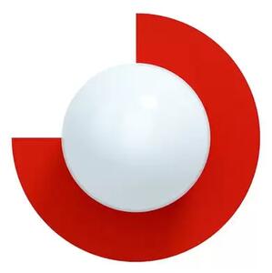Candy Big Circle 270 L Aplică de Perete Strawberry Red - Swedish Ninja