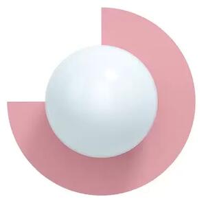 Candy Big Circle 270 L Aplică de Perete Bubblegum Pink - Swedish Ninja