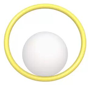 Hula Hoop Aplică de Perete HW Sunshine Yellow - Swedish Ninja