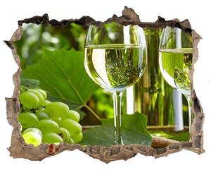 Autocolant autoadeziv gaură Vin alb și fructe