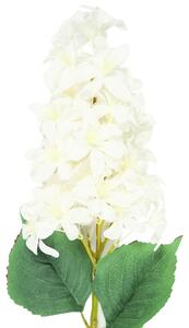 Floare artificiala HORTENSIE PLUME 87 cm - mai multe culori Culoare: Alb