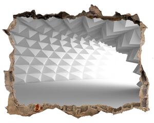 Samoprzylepna dziura ścienna 3D Tunel abstracție