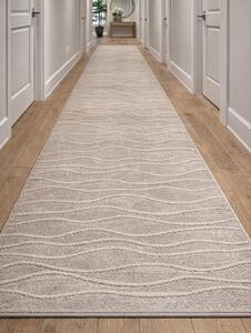 Traversa Hol, Model Oksi 38010 202, Festonata Latime 120 cm, Bej 120 x 200