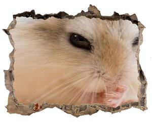 Autocolant gaură 3D Hamster