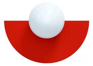 Candy Big Circle 180 S Aplică de Perete Strawberry Red - Swedish Ninja