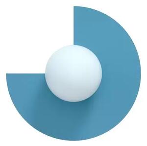 Candy Big Circle 270 S Aplică de Perete Scandi Blue - Swedish Ninja