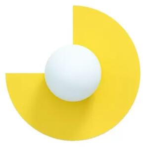 Candy Big Circle 270 S Aplică de Perete Sunshine Yellow - Swedish Ninja