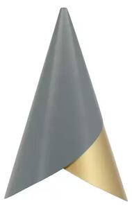 Cornet Abajur Slate/Brass - UMAGE