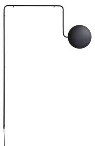 Mercury Aplică de Perete Black - Woud