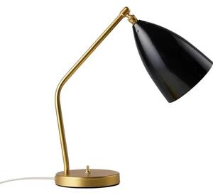 Gräshoppa Veioză Glossy Black/Brass - GUBI