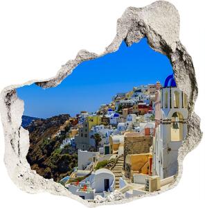 Autocolant autoadeziv gaură Santorini Grecia