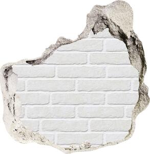 Autocolant un zid spart cu priveliște zid de cărămidă