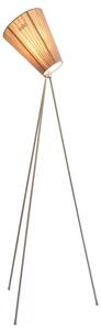 Oslo Wood Lampadar Steel/Beige - Northern