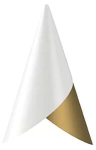 Cornet Abajur White & Brass - UMAGE