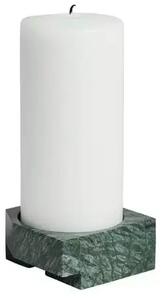 Jeu de dés 3 Suport pentru Lumânări Green Marble - Woud