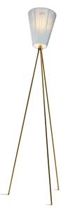 Oslo Wood Lampadar Gold/Light Blue - Northern