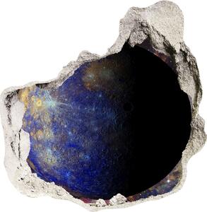 Autocolant gaură 3D Mercur