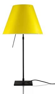 Costanza Veioză cu Dimmer Black/Smart Yellow - Luceplan