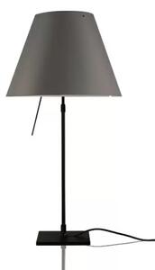 Costanza Veioză cu Dimmer Black/Concrete Grey - Luceplan