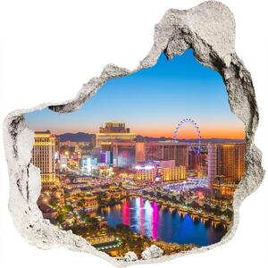 Fototapet un zid spart cu priveliște Las Vegas, Statele Unite ale Americii