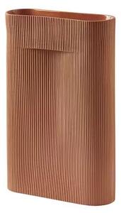 Ridge Vase H48,5 Terracotta - Muuto