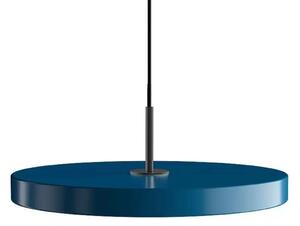 Asteria Lustră Pendul Medium Petrol Blue/Black Top - UMAGE