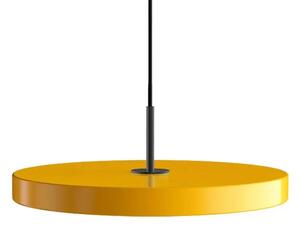 Asteria Lustră Pendul Medium Saffron Yellow/Black Top - UMAGE