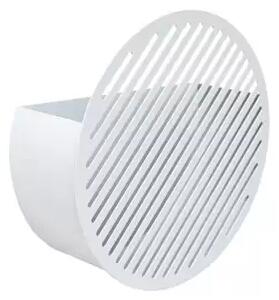 Diagonal Wall Basket Medium Candycotton White - Swedish Ninja