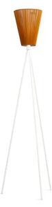 Oslo Wood Lampadar White/Caramel - Northern