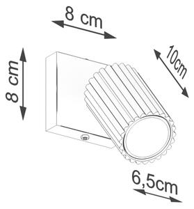Brilagi - Aplica spot LED de perete CRESTO 1xGU10/10W/230V, maro