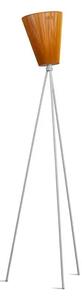 Oslo Wood Lampadar Light Grey/Caramel - Northern