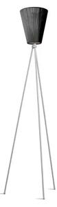 Oslo Wood Lampadar Light Grey/Black - Northern