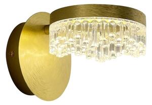 Aplica de perete LED/4W/230V aurie