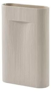 Ridge Vase H48,5 Beige - Muuto