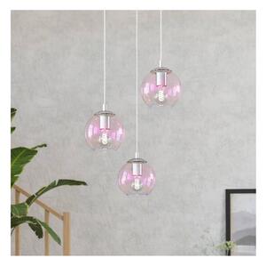 Eglo 901921 - Lustră suspendată pe cablu ARISCANI 3xE27/60W/230V crom lucios