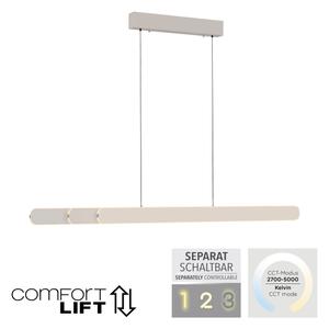 Schöner Wohnen 12577-39 - Lustră LED reglabilă pe cablu ADRIANA, 2xLED/24W/230V, gri