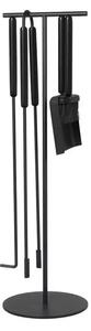 Ashi Set de instrumente pentru șemineu 5 pcs. Black - Blomus