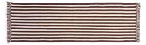 Stripes and Stripes Wool Covor 200x60 Cream - HAY