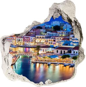 Fototapet 3D gaură în perete Creta Grecia