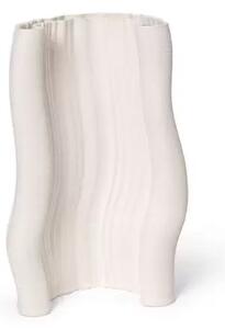 Moire Vase Off-White - Ferm Living