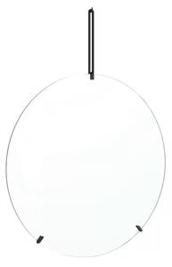 Wall Oglindă Ø70 Black - Moebe