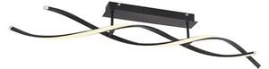 Welina LED Plafonieră Matt Black - Lindby