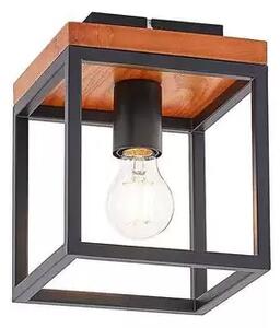 Miravi Plafonieră Wood/Black - Lindby