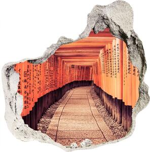 Autocolant gaură 3D porțile de la Kyoto