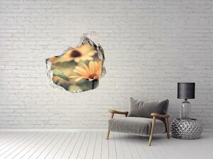Fototapet 3D gaură în perete Floare de primavara